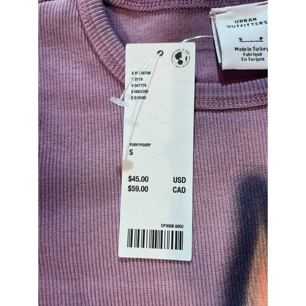 NWT Urban Outfitters Star Icon Purple Ombre Long Sleeve Baby T-Shirt Size Small - Picture 5 of 10